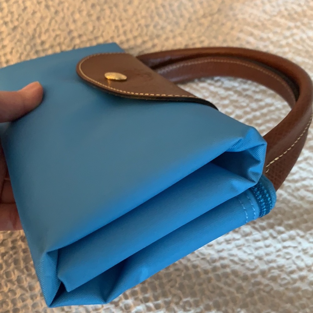 🔴SOLD🔴 Longchamp Le Pliage Overnighter Carry on Bag Blue
